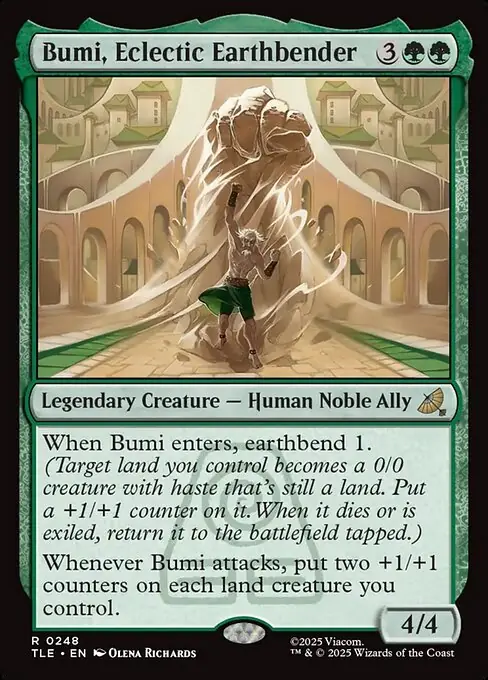 Bumi, Eclectic Earthbender