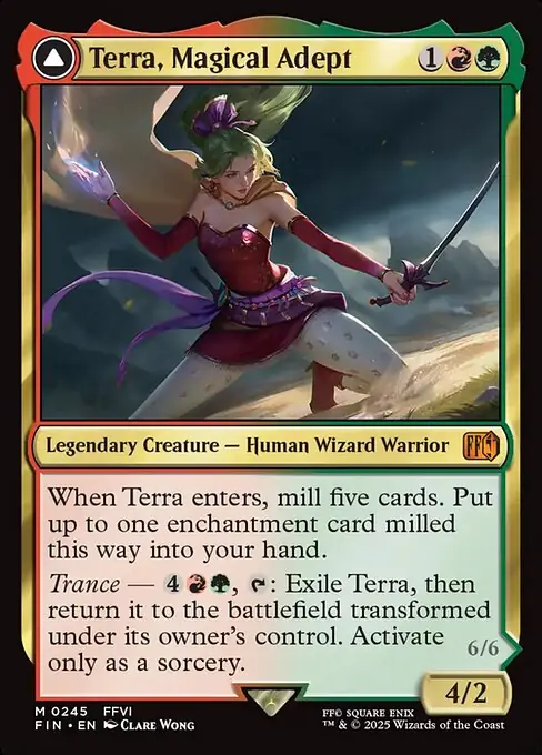 Terra, Magical Adept // Esper Terra