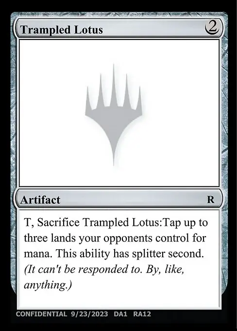 Trampled Lotus