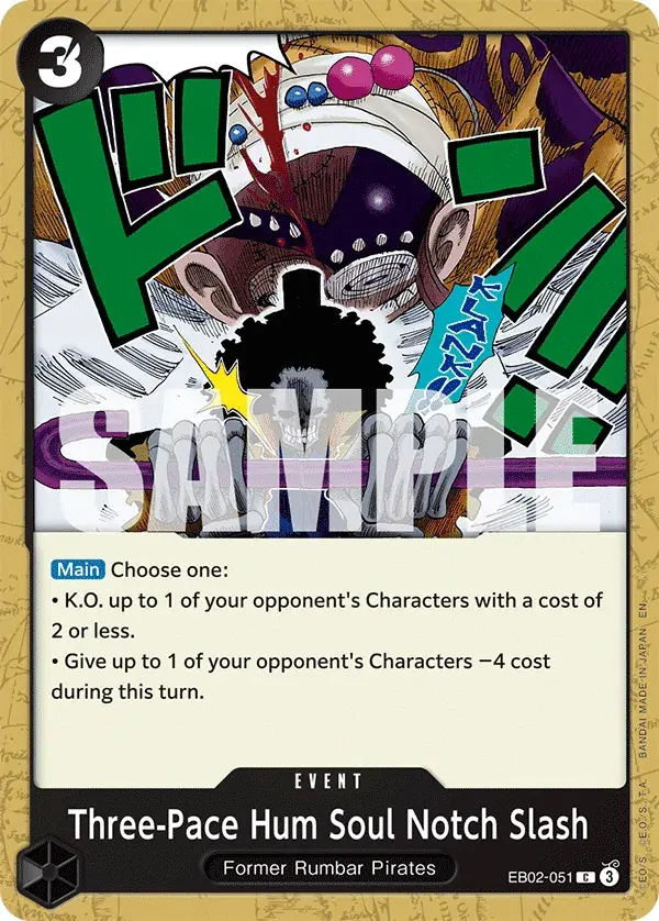 Three-Pace Hum Soul Notch Slash