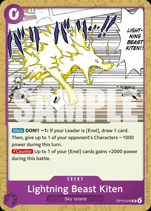 Lightning Beast Kiten