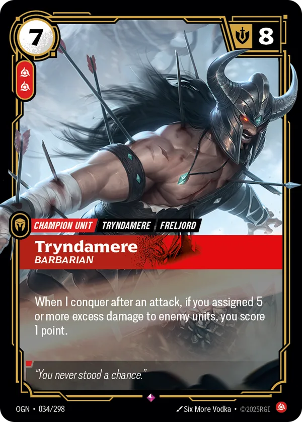 Tryndamere - Barbarian