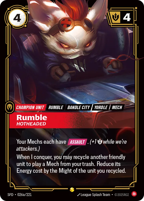 Rumble - Hotheaded