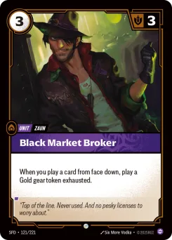 Black Market Broker