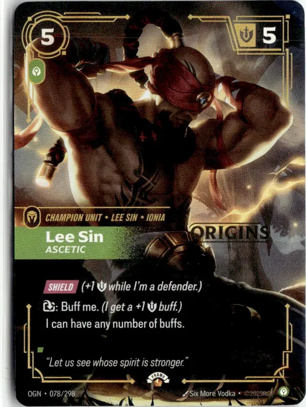 Lee Sin - Ascetic