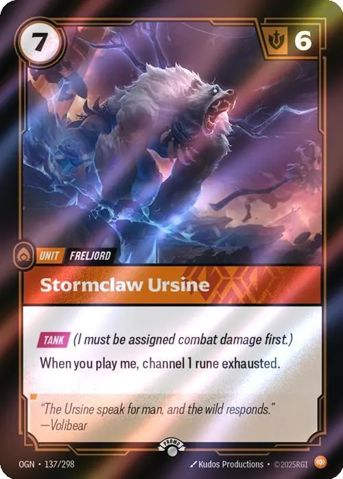 Stormclaw Ursine