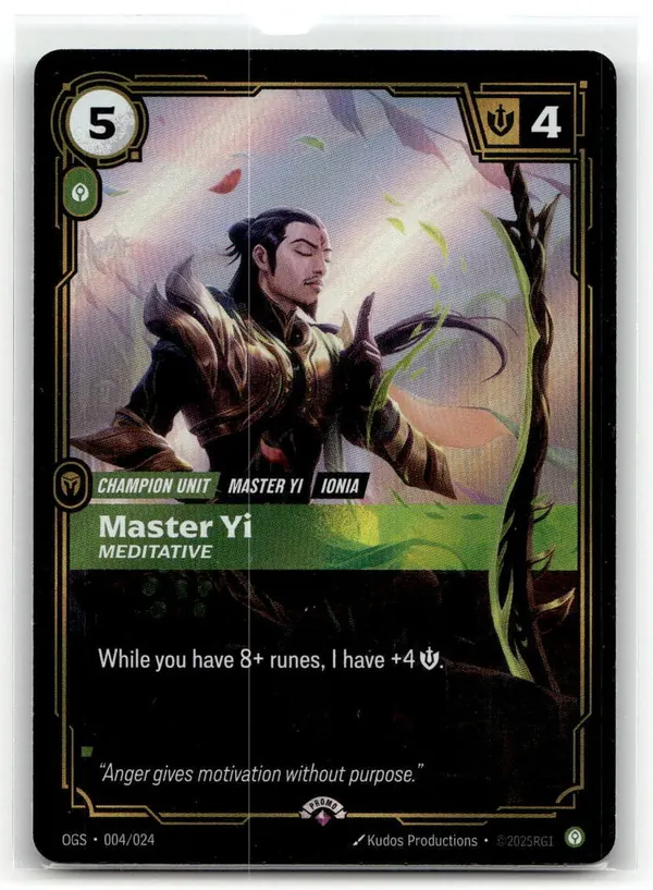 Master Yi - Meditative