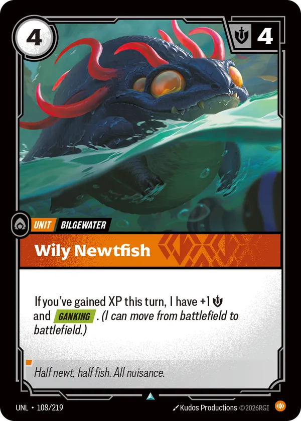 Wily Newtfish
