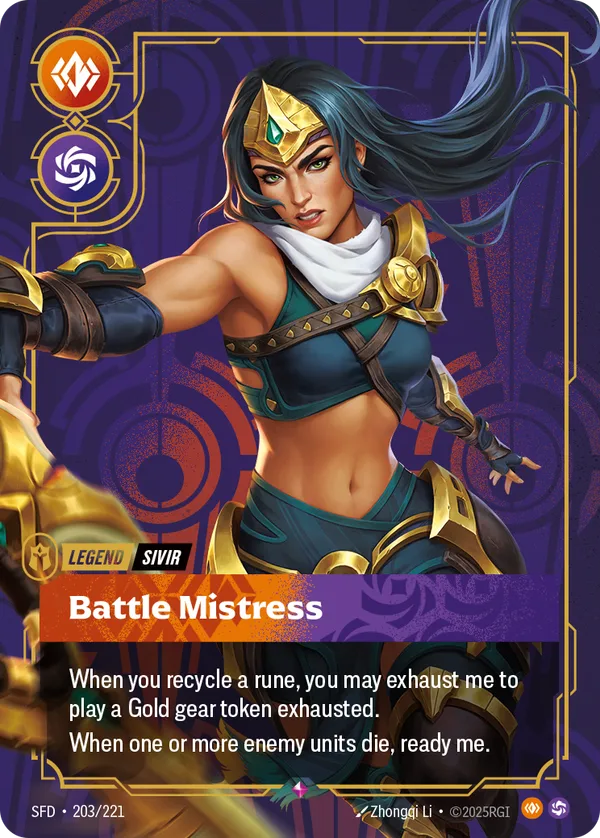 Sivir - Battle Mistress