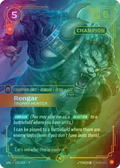 Rengar - Trophy Hunter