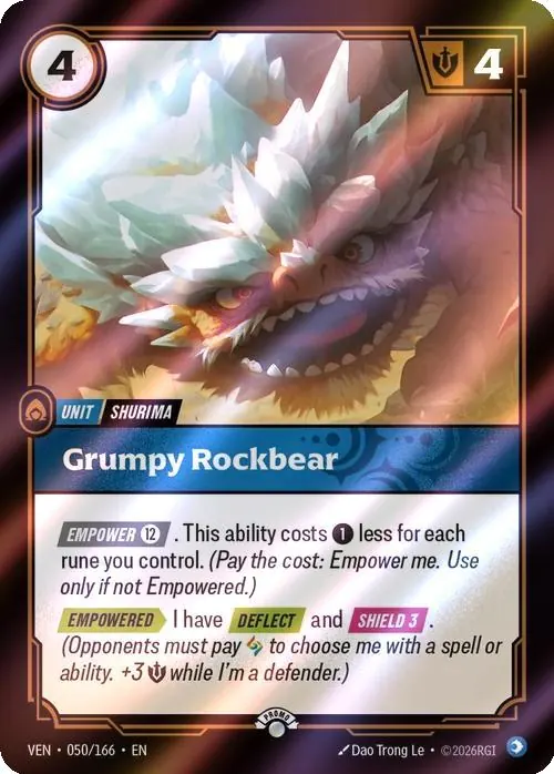 Grumpy Rockbear