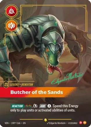 Renekton - Butcher of the Sands